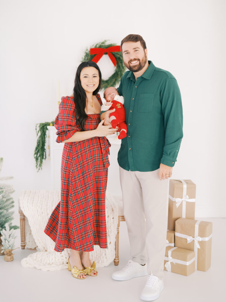 holiday outfits for session at dallas texas