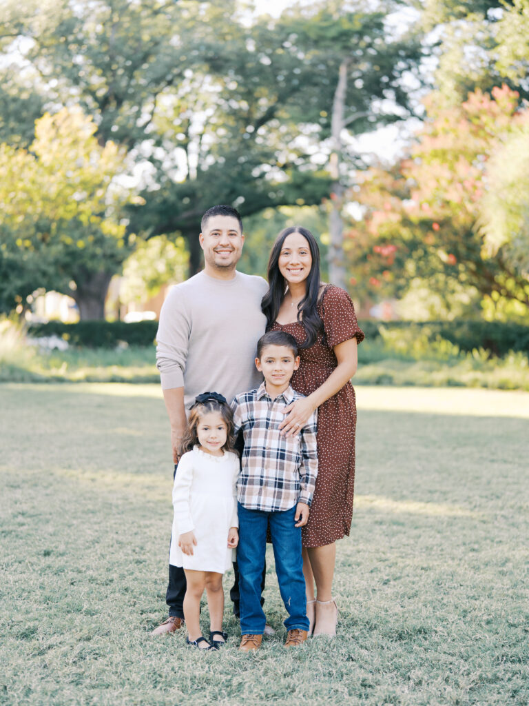 dallas fall family session